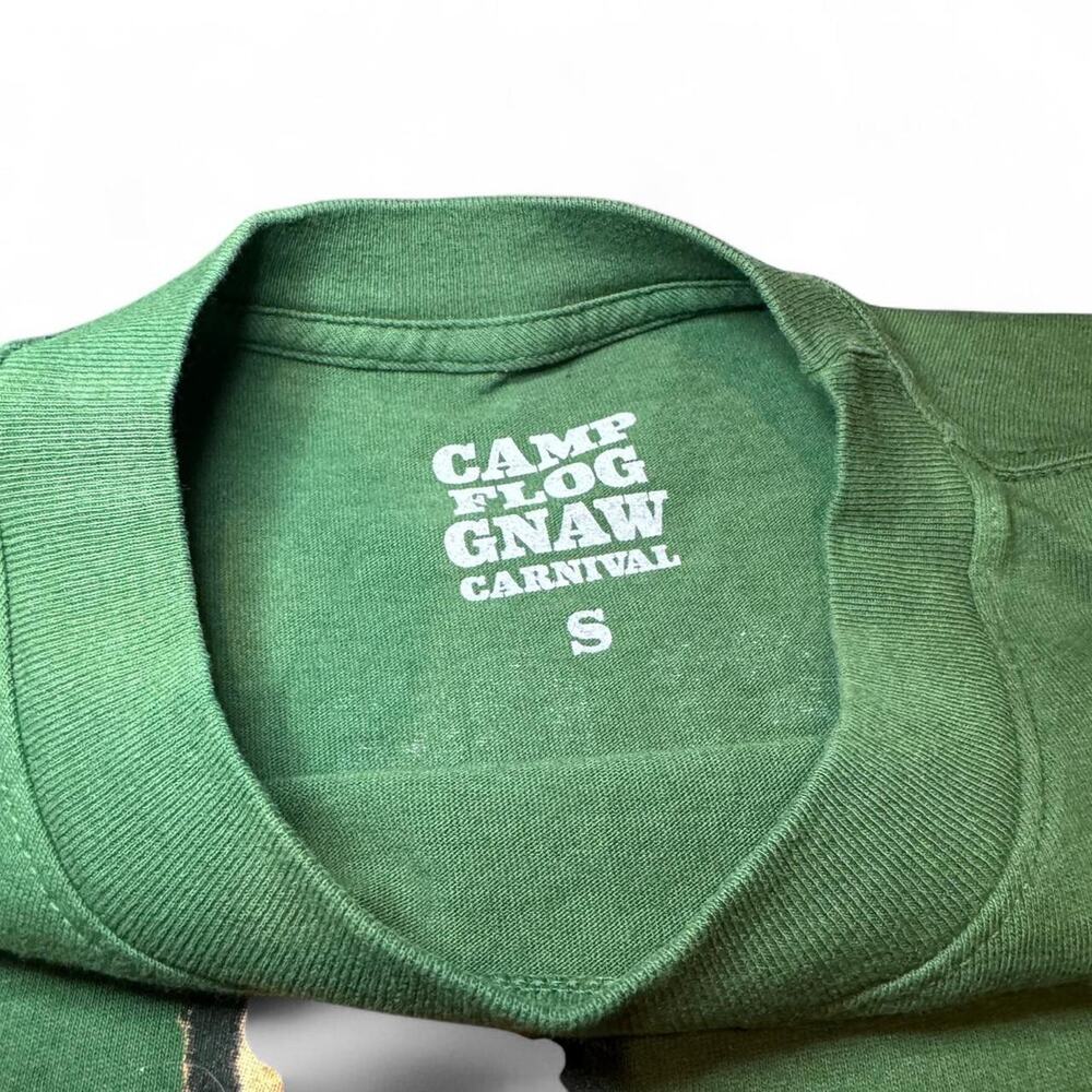 NEW Camp Flognaw 2024 music Festival Lineup Green Graphic T-Shirt — SMALL - Picture 2 of 4